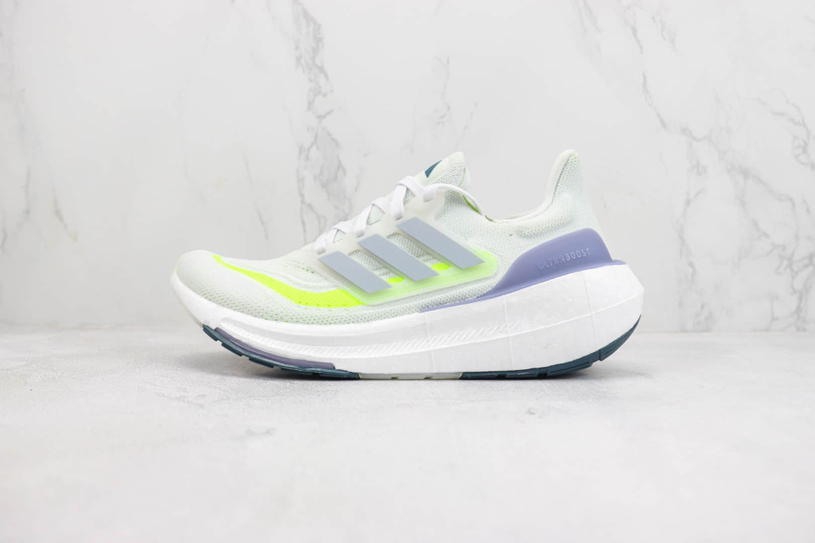 阿迪达斯adidas Ultra Boost Light 2023纯原版本UB2023白灰绿紫厚底爆米花跑鞋 莆田阿迪达斯货源 (ID:100162) - 图片1