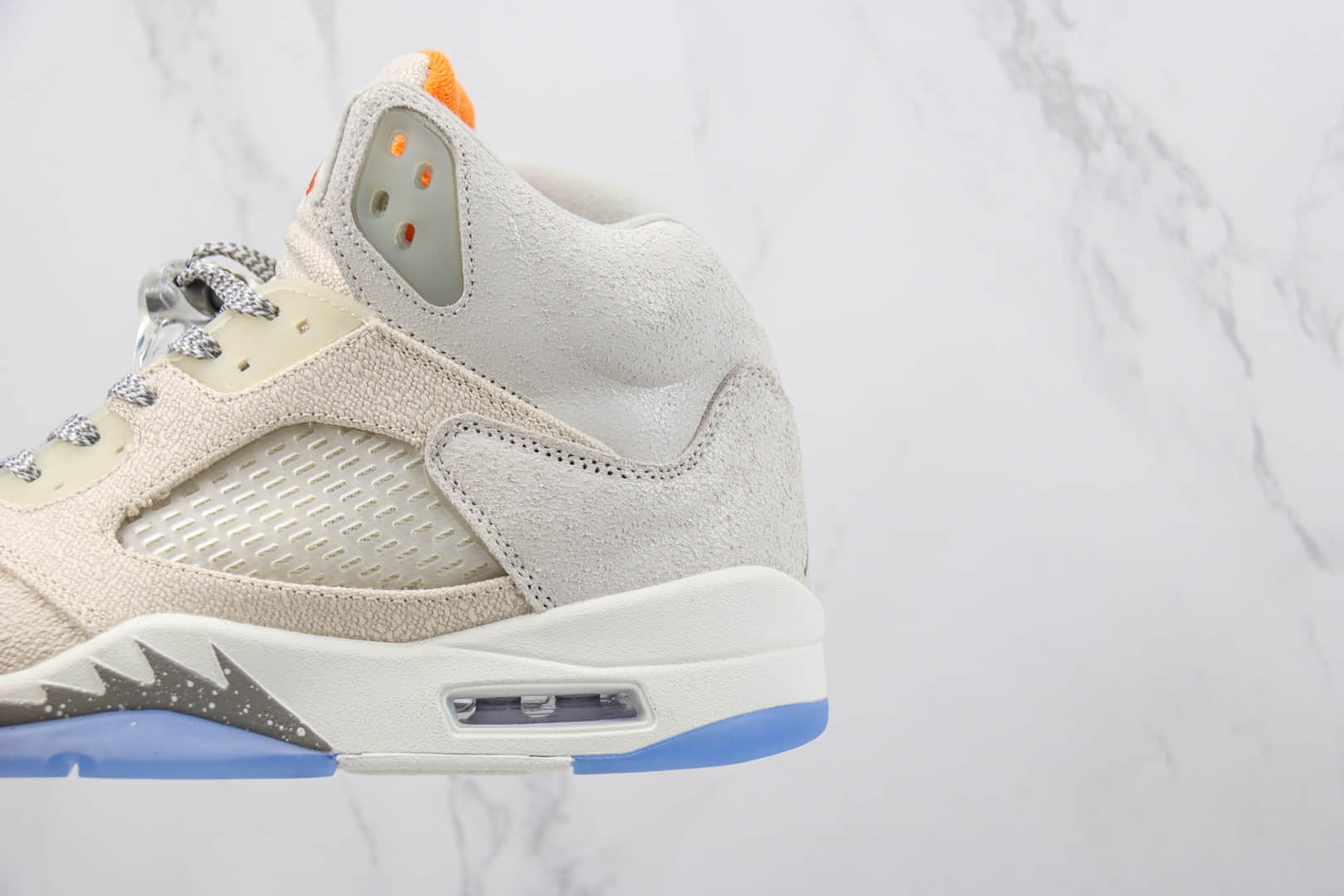 乔丹Air Jordan 5 SE “Craft”纯原版本AJ5灰兔子篮球鞋 莆田AJ货源 货号:FD9222-180