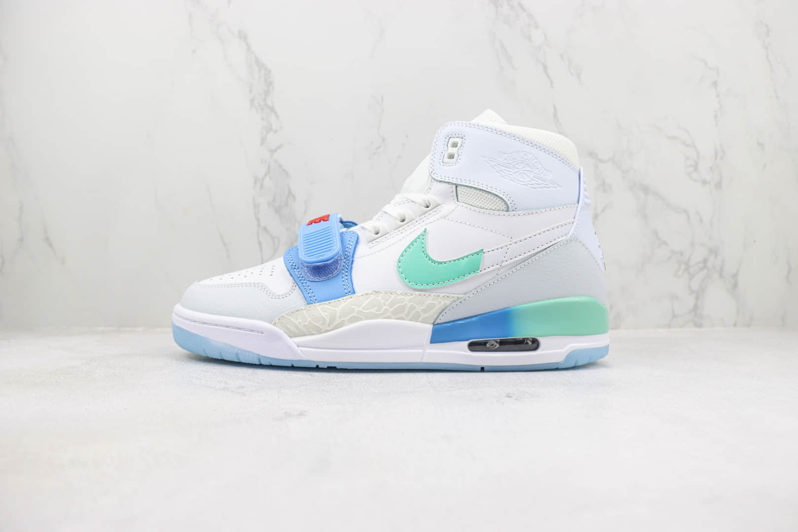 乔丹Air Jordan Legacy 312 High纯原版本AJ312白蓝绿三合一篮球鞋 莆田耐克工厂 (ID:100259) - 图片1