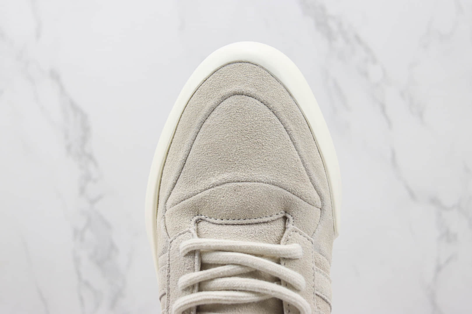 阿迪达斯FEAR OF GOD FOG x adidas Athletics 86 Lo纯原版本FOG联名浅灰色复古厚底增高板鞋 莆田阿迪达斯货源 货号:IE6215