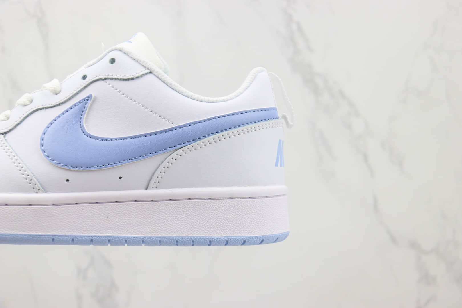 耐克Nike Court Borough Low 2纯原版本白蓝色板鞋 莆田耐克工厂 货号:DV5456-103