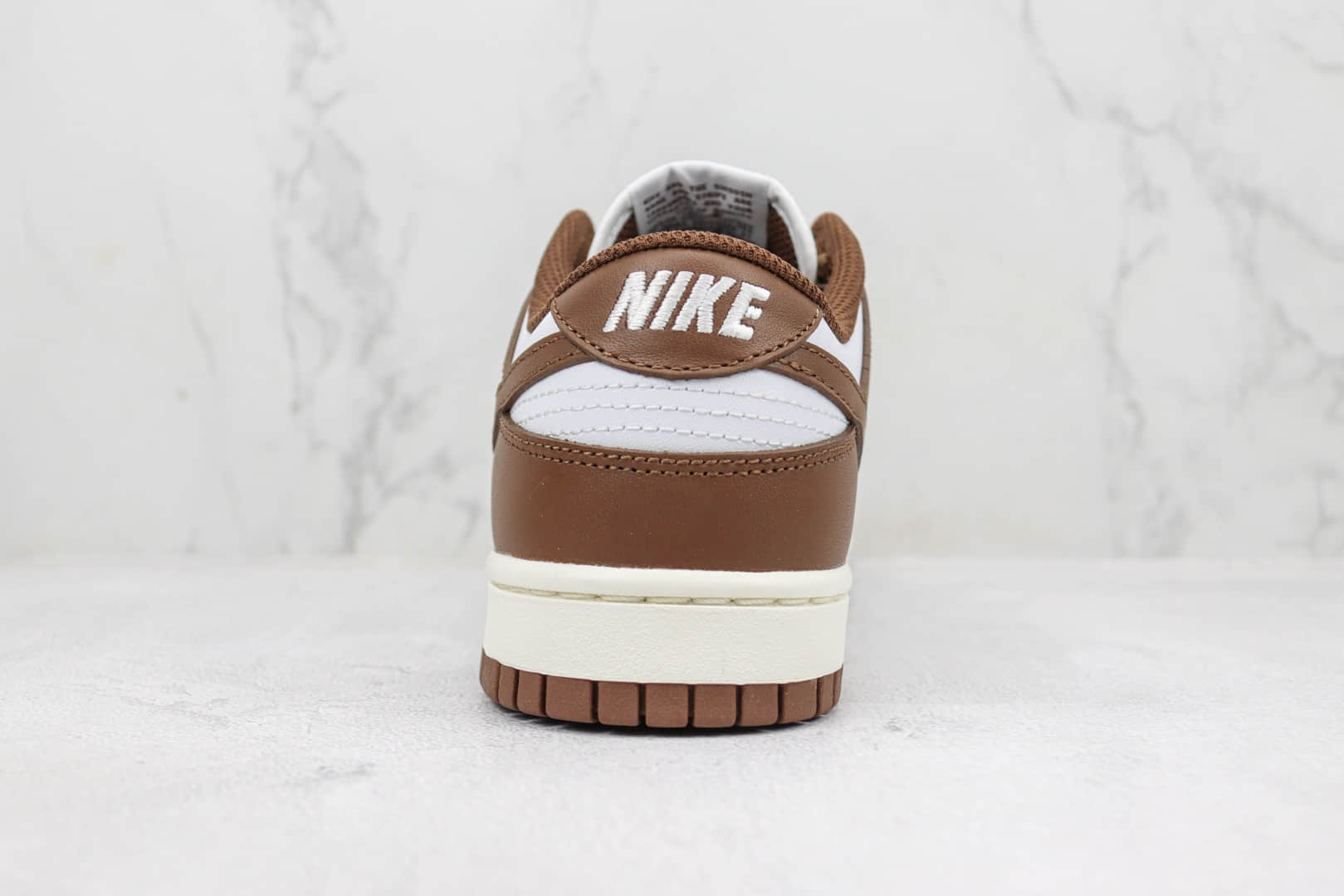 耐克Nike SB Dunk Low纯原版本低帮SB Dunk巧克力白棕色板鞋 莆田耐克货源 货号:DD1503-124