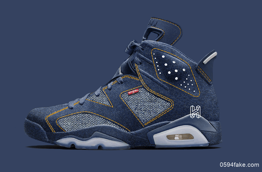 Jordan Brand再度携手Levi’s推出Levi’s x Air Jordan 6系列！ (ID:10054) - 图片1