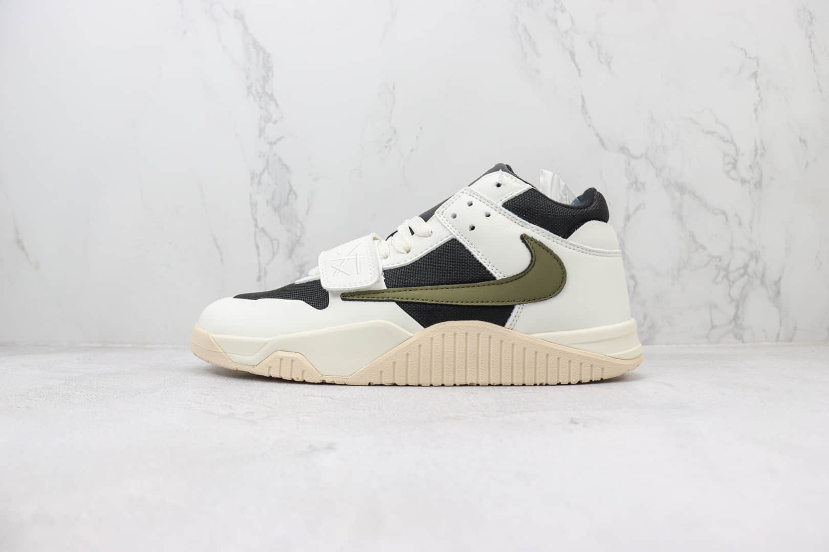 耐克Travis Scott x Jordan Cut The Check TR纯原版本TS联名倒钩签名篮球鞋 莆田耐克货源 (ID:100779) - 图片1