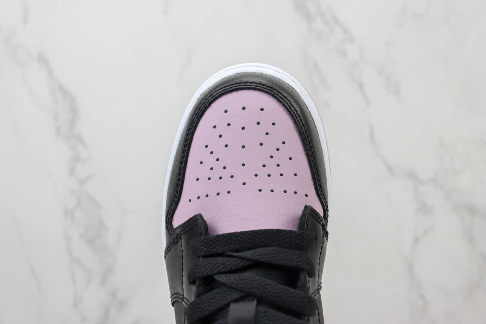 乔丹Air Jordan 1 Low纯原版本低帮AJ1黑粉篮球鞋 莆田AJ货源 货号:DV1333-051