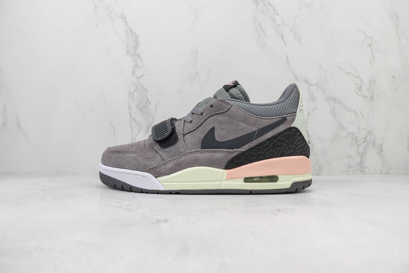 乔丹Air Jordan Legacy 312 Low纯原版本AJ312灰粉爆裂纹三合一篮球鞋 莆田复刻鞋货源 (ID:100884) - 图片1