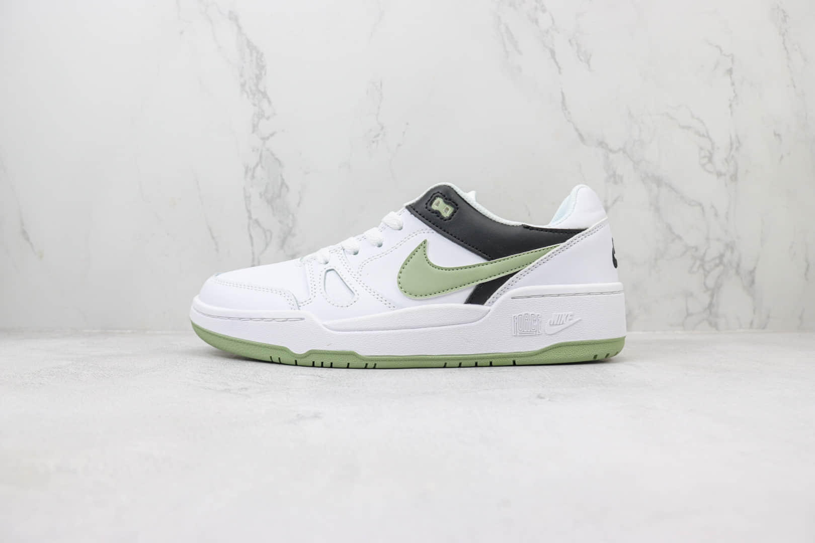 耐克Nike Air Alpha Force 88 “Billie Eilish”纯原版本白黑绿校园板鞋 莆田耐克工厂 货号:FB1362-106