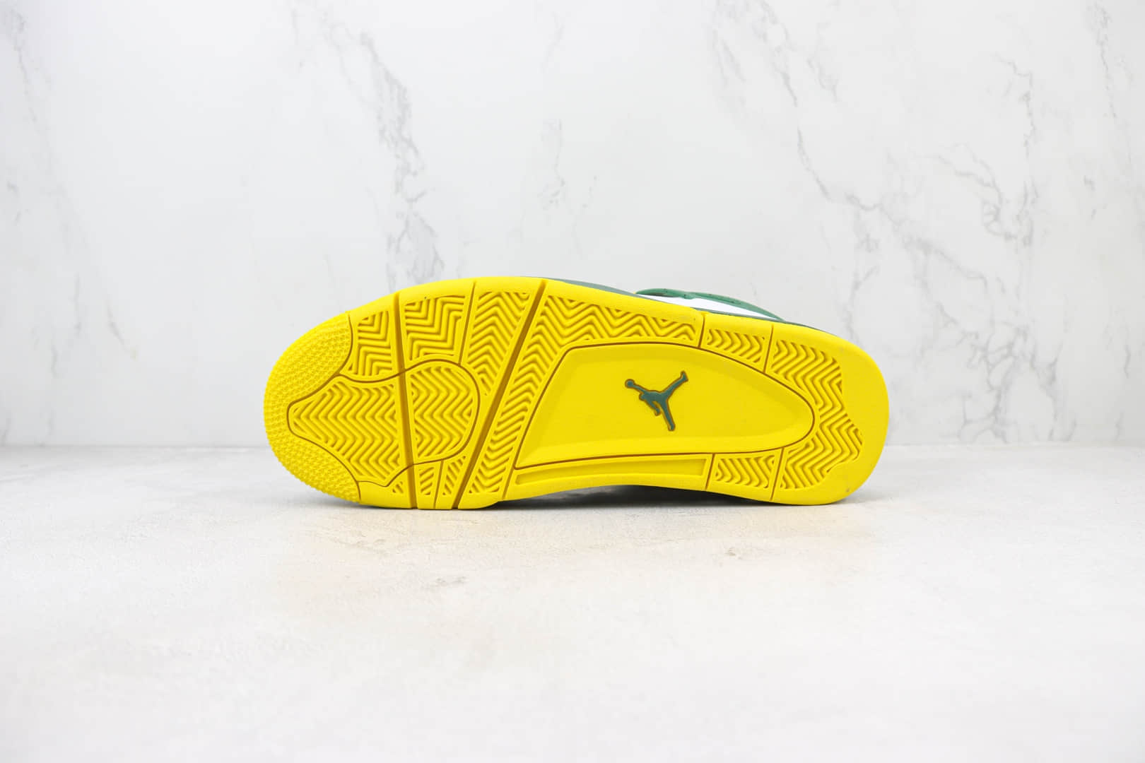 乔丹Air Jordan 4 Retro “Oregon Ducks Pit Crew”纯原版本俄勒冈大学AJ4大O白黄绿篮球鞋 莆田AJ货源 货号:311-377503