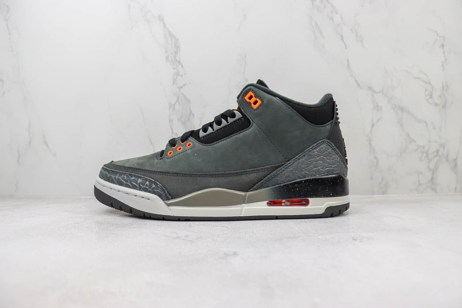 乔丹Air Jordan 3 “Fear”纯原版本AJ3恐惧爆裂纹实战篮球鞋 莆田AJ货源 (ID:101328) - 图片1