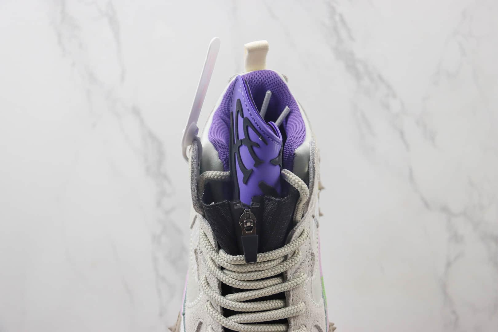 耐克Nike Air Terra Forma x Off-White纯原版本OW联名灰白户外登山鞋 莆田耐克代理 货号:DQ1615-100