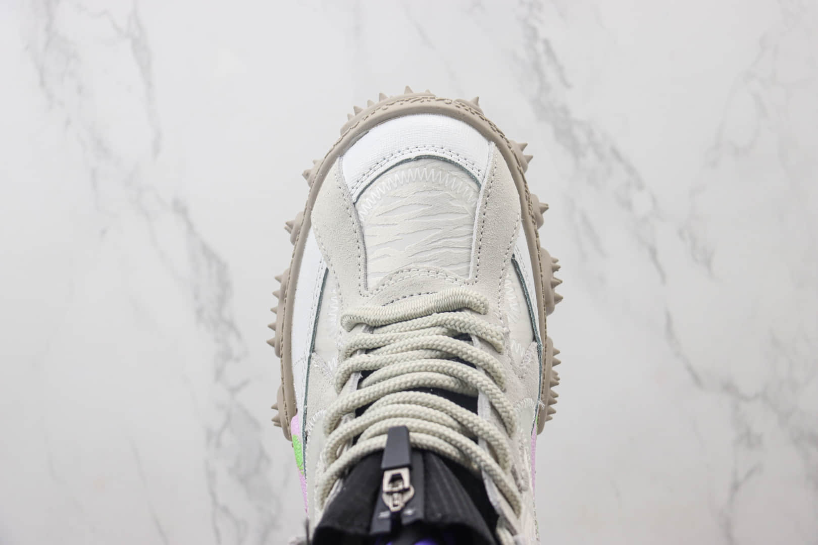 耐克Nike Air Terra Forma x Off-White纯原版本OW联名灰白户外登山鞋 莆田耐克代理 货号:DQ1615-100