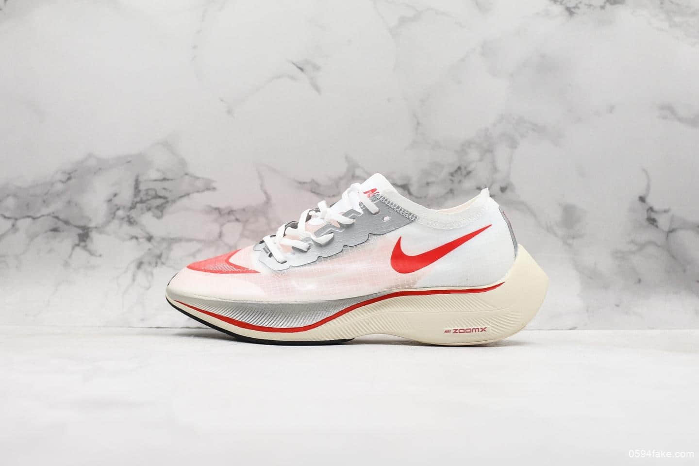 耐克Nike ZoomX Vaporfly Next%公司级版本马拉松跑步鞋全新Vaporweave科技泡棉护垫非对称鞋带系统 (ID:10153) - 图片1