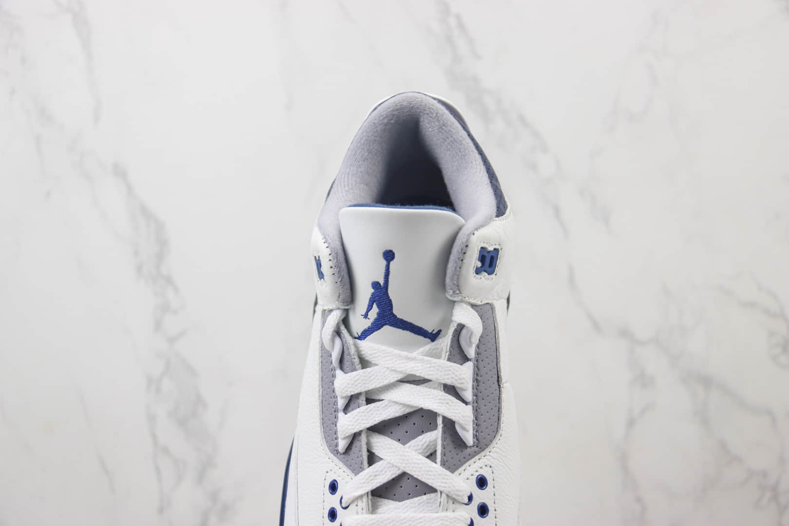 乔丹Air Jordan 3 “Midnight Navy”纯原版本AJ3午夜蓝篮球鞋 莆田AJ货源 货号:CT8532-140