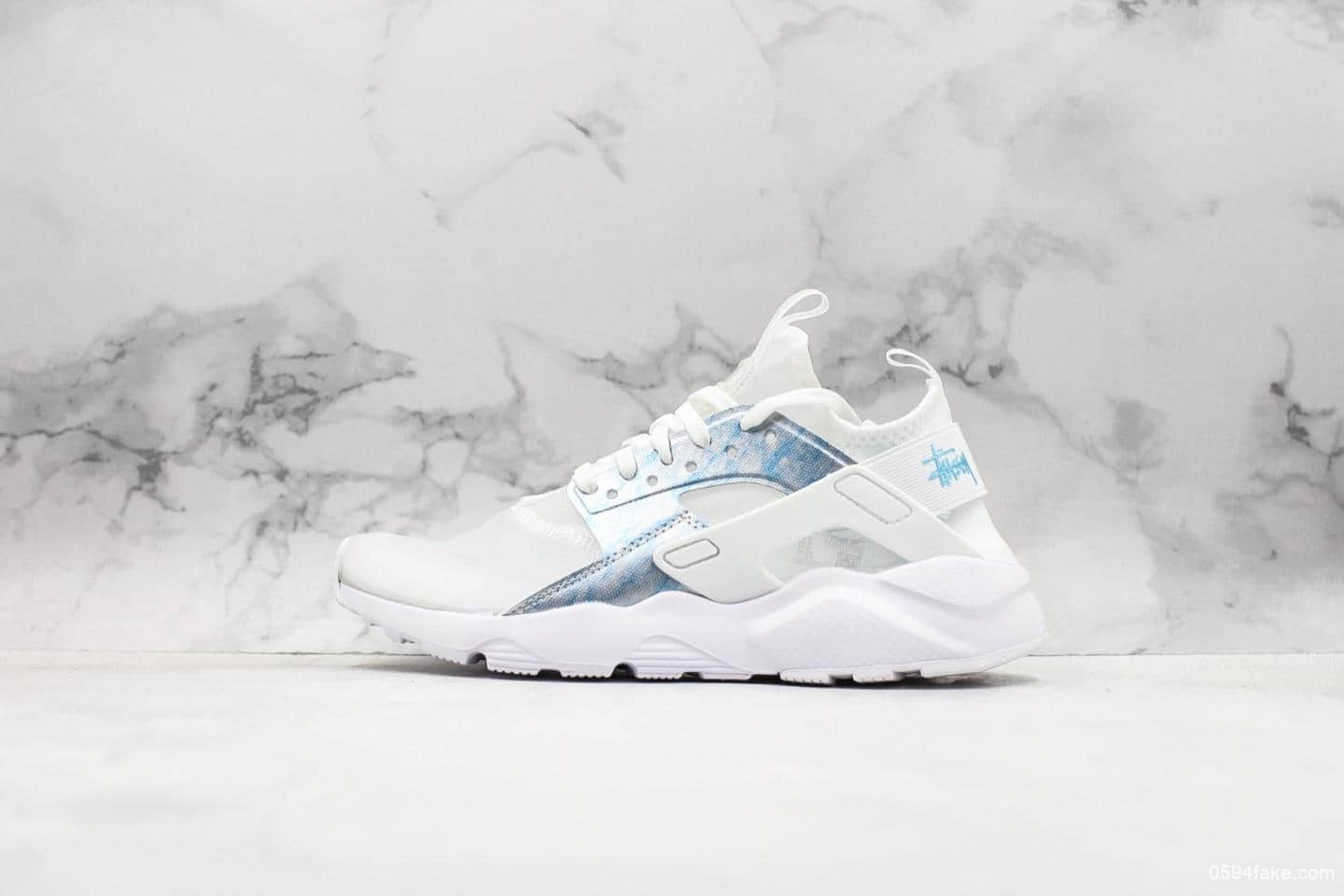 耐克Nike Air Huarache Run Premium公司级华莱士4代网纱透气运动休闲跑鞋鞋面采用进口半透明网纱面料透气和弹性十足 (ID:10161) - 图片1