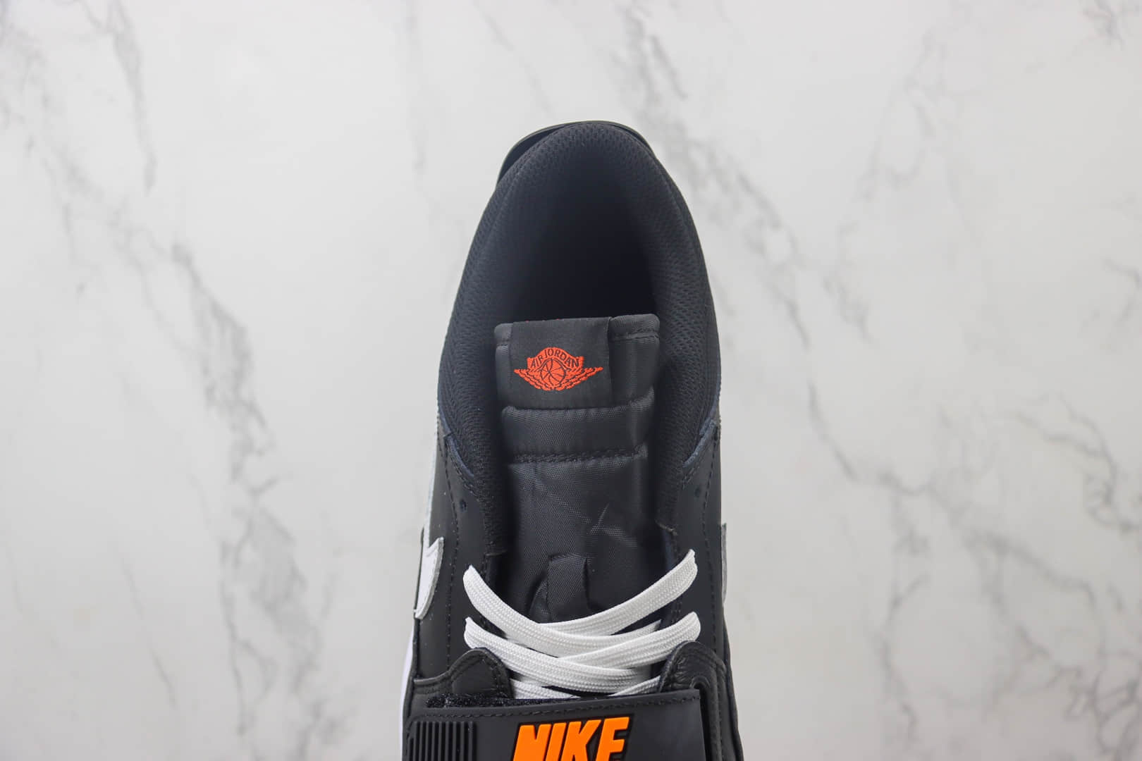 乔丹Air Jordan Legacy 312 Low纯原版本AJ312黑白橙三合一篮球鞋 莆田AJ货源 货号：CD7069-011