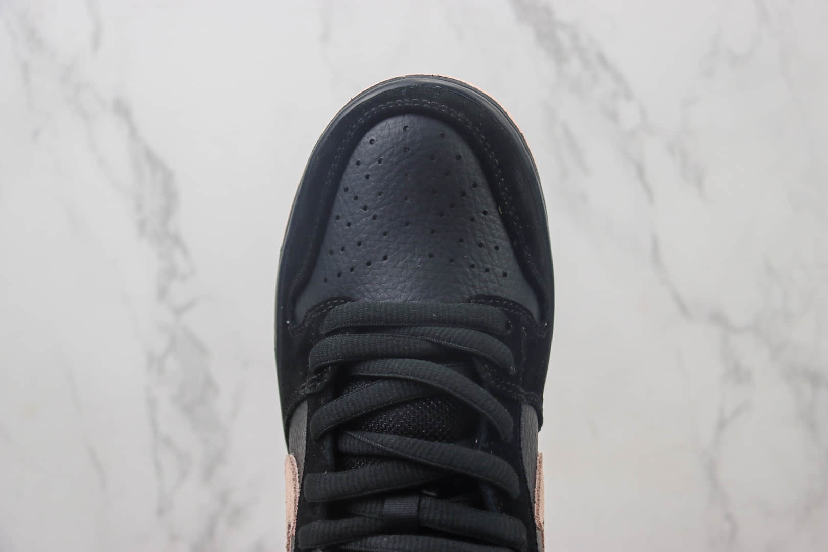 耐克Nike SB Dunk Low纯原版本低帮SB Dunk黑粉板鞋 莆田耐克工厂 货号:BQ6817-003