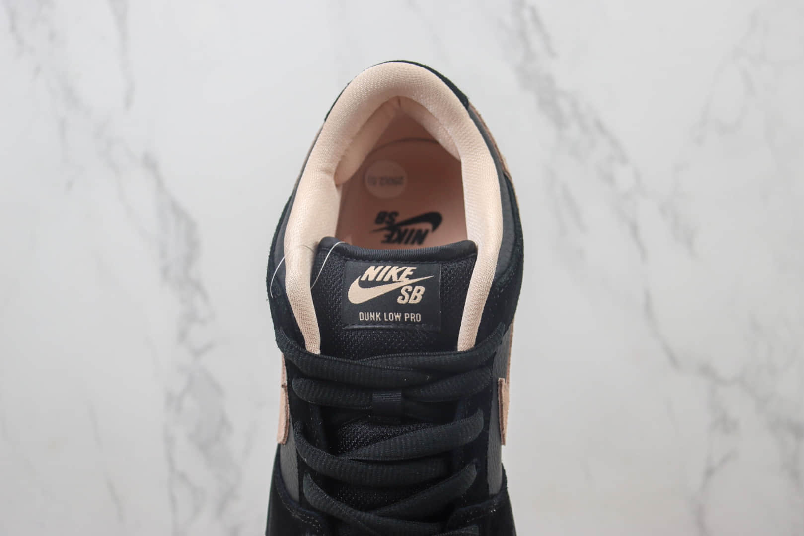 耐克Nike SB Dunk Low纯原版本低帮SB Dunk黑粉板鞋 莆田耐克工厂 货号:BQ6817-003