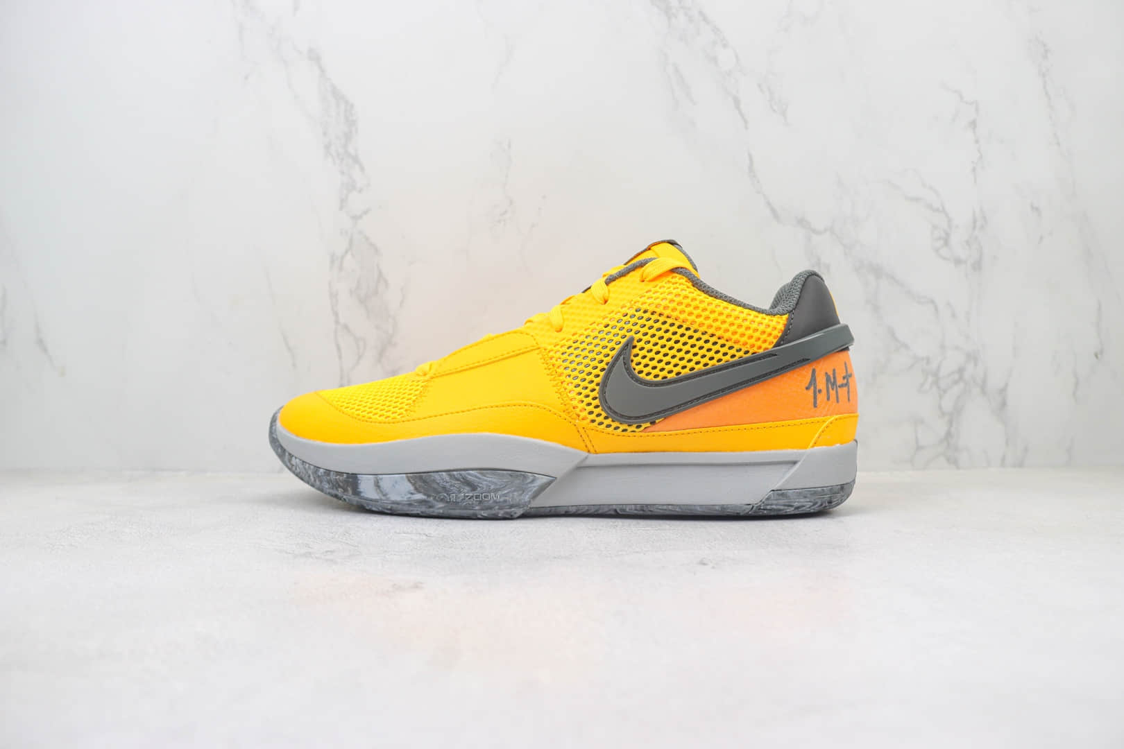 耐克Nike JA1 “Phantom”纯原版本莫兰特1代黄灰色篮球鞋 莆田耐克货源 货号:FV1282-800