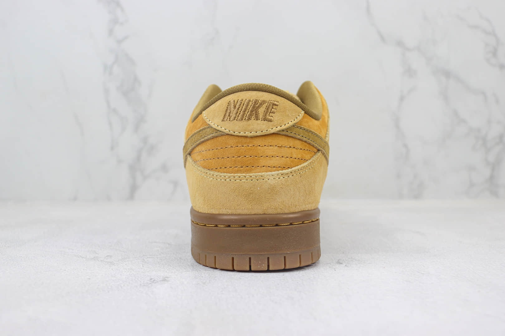 耐克Nike SB Dunk Low纯原版本低帮SB Dunk小麦棕板鞋 莆田耐克代理 货号:883232-700