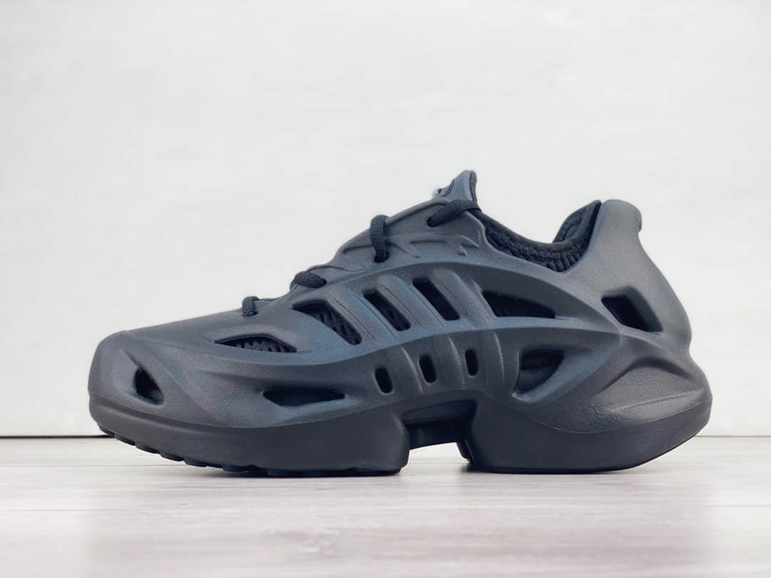 阿迪达斯adidas adiFOM Climacool “Triple Black”纯原版本黑色超轻一体清风洞洞鞋 莆田阿迪达斯货源 (ID:102068) - 图片1