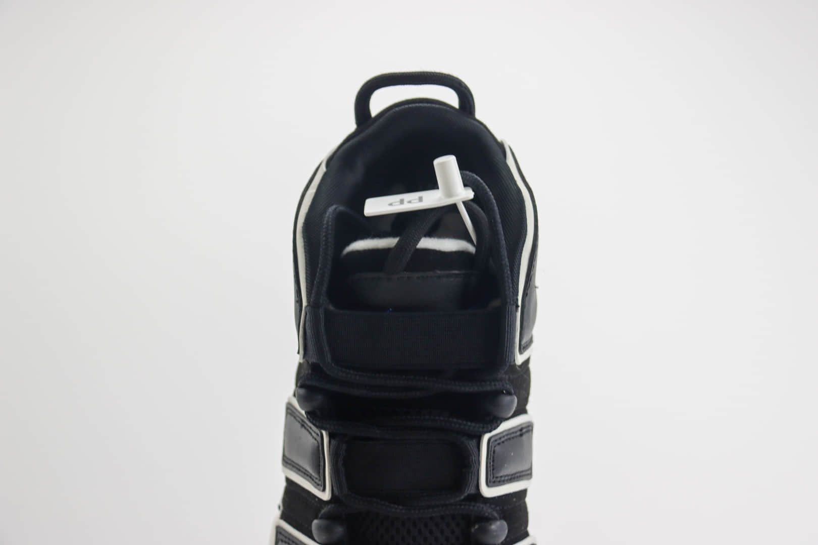 耐克Nike Air More Uptempo纯原版本皮蓬大AIR黑白复古篮球鞋 莆田耐克代理 货号:FB8883-001