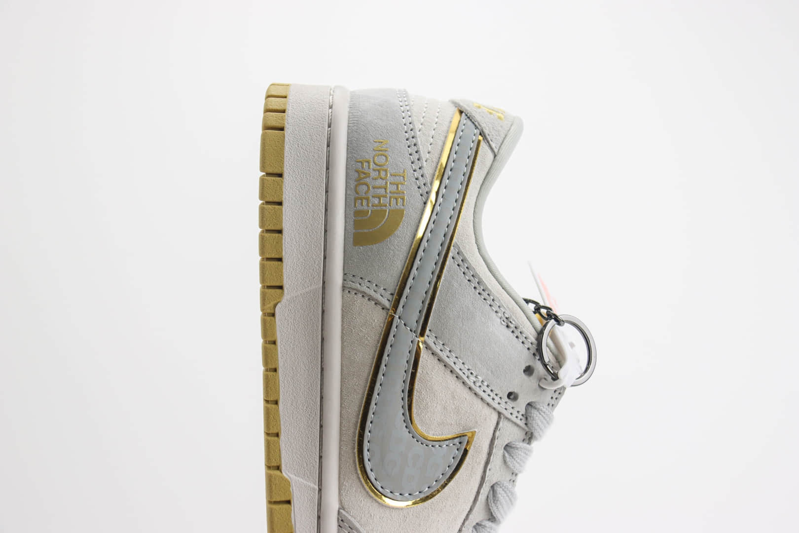耐克The North Face x CDG x Nike Dunk Low纯原版本北面CDG联名Dunk浅灰兰板鞋 莆田耐克货源 货号:DQ1098-337