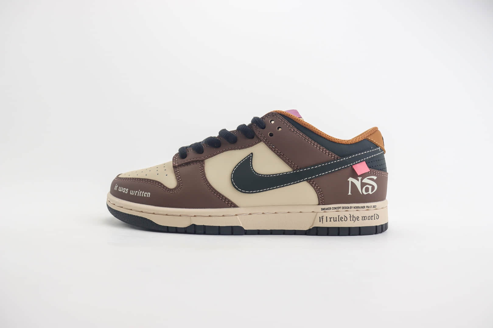 耐克Nike Dunk Low纯原版本低帮Dunk米棕色板鞋 莆田天花板Dunk (ID:102658) - 图片1