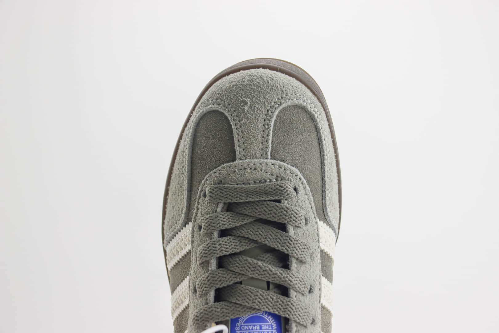 阿迪达斯adidas originals Gazelle Indoor纯原版本三叶草桑巴深灰色板鞋 莆田阿迪达斯工厂 货号:IF1807