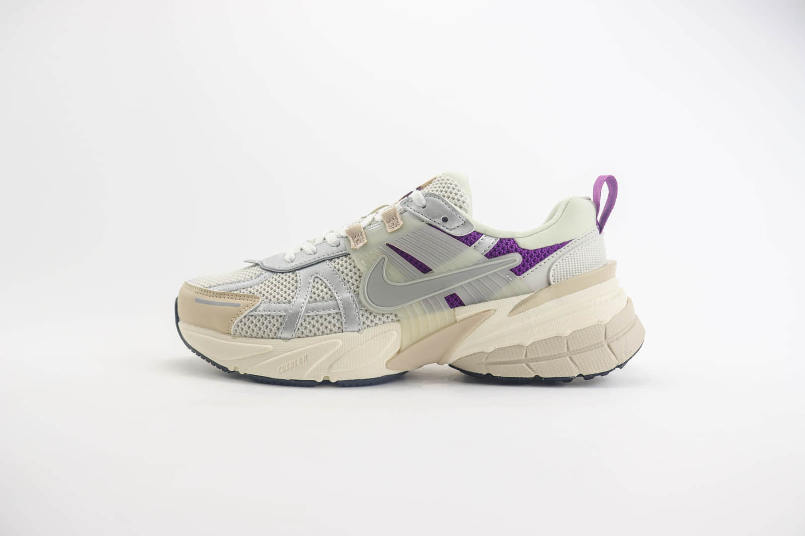耐克Nike V2K Runtekk Run纯原版本V2K银紫色复古跑鞋 莆田耐克货源 (ID:102806) - 图片1