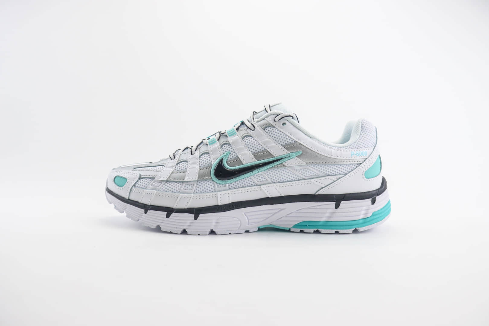 耐克Nike Initiator Running P-6000纯原版本P6000白黑蓝千禧跑鞋 莆田耐克货源 货号:BV1021-104
