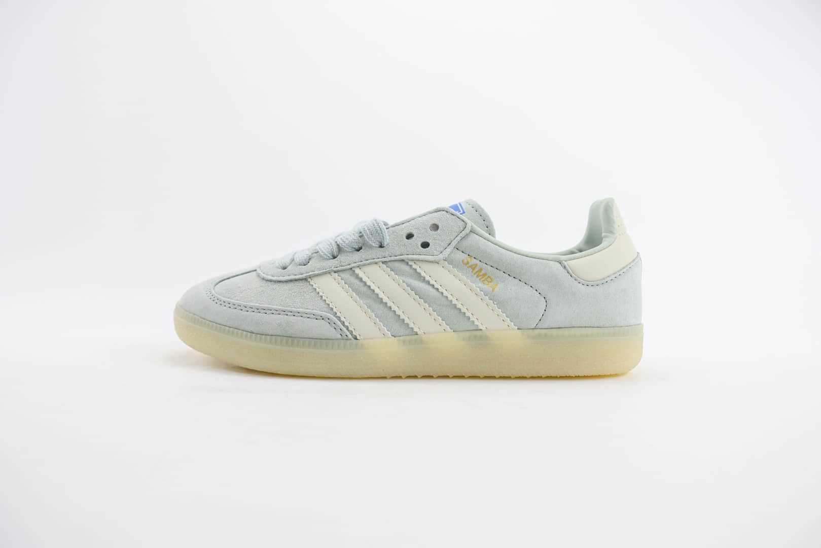 阿迪达斯adidas Samba OG纯原版本三叶草浅蓝色桑巴板鞋 莆田阿迪达斯货源 (ID:102963) - 图片1