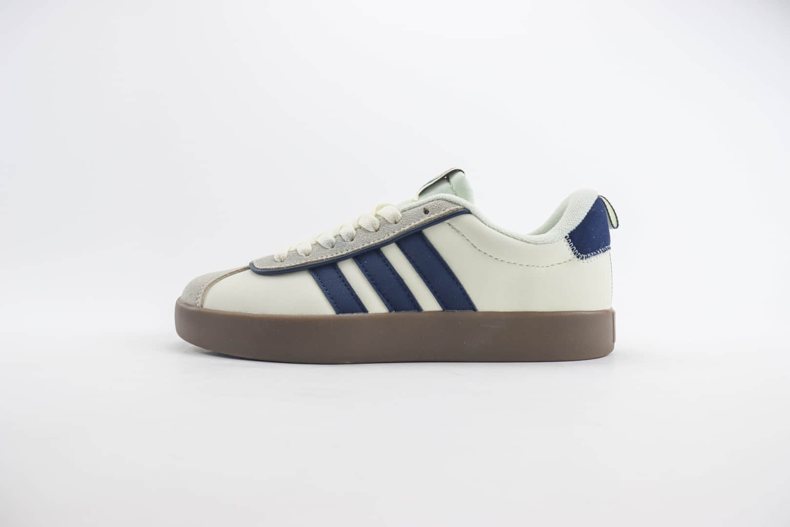 阿迪达斯adidas Neo VL Court 3.0纯原版本白深蓝三叶草板鞋 莆田阿迪达斯工厂 (ID:102971) - 图片1