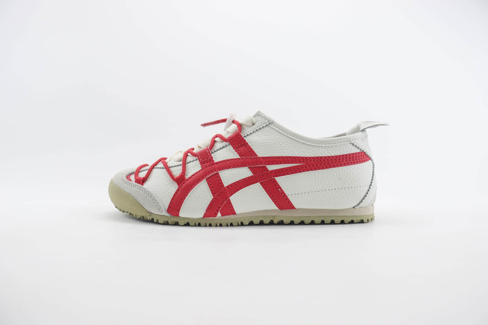 亚瑟士Onitsuka Tiger MEXICO 66纯原版本鬼冢虎龙年限定白红色龙吟虎啸绑带解构训练鞋 莆田亚瑟士货源 (ID:103158) - 图片1