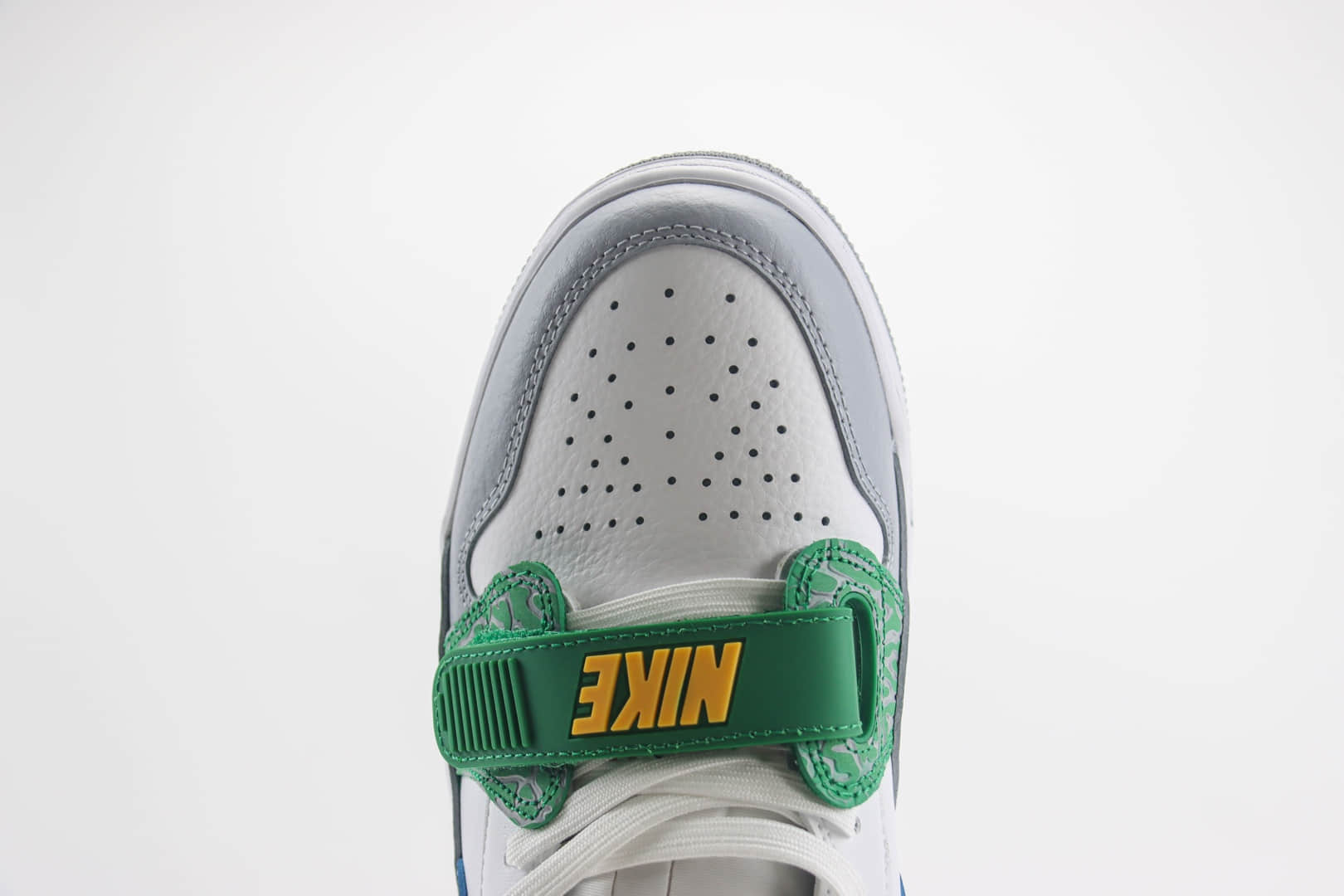 乔丹Air Jordan Legacy 312 Low纯原版本低帮AJ312白绿蓝三合一魔术贴篮球鞋 莆田AJ货源 货号：CD9054-140
