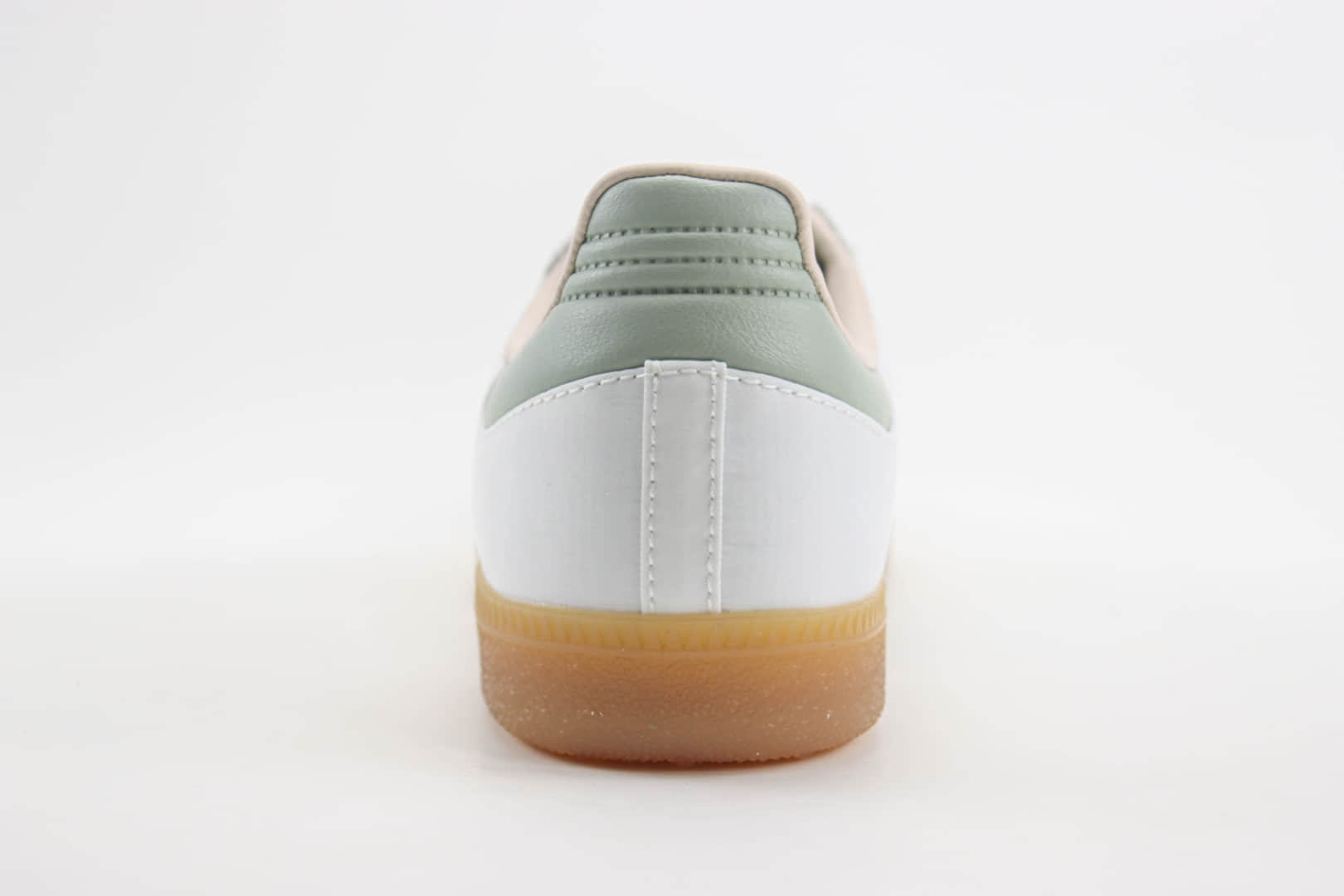 阿迪达斯adidas Samba OG纯原版本桑巴白绿色复古板鞋 莆田阿迪达斯货源 货号:ID0492