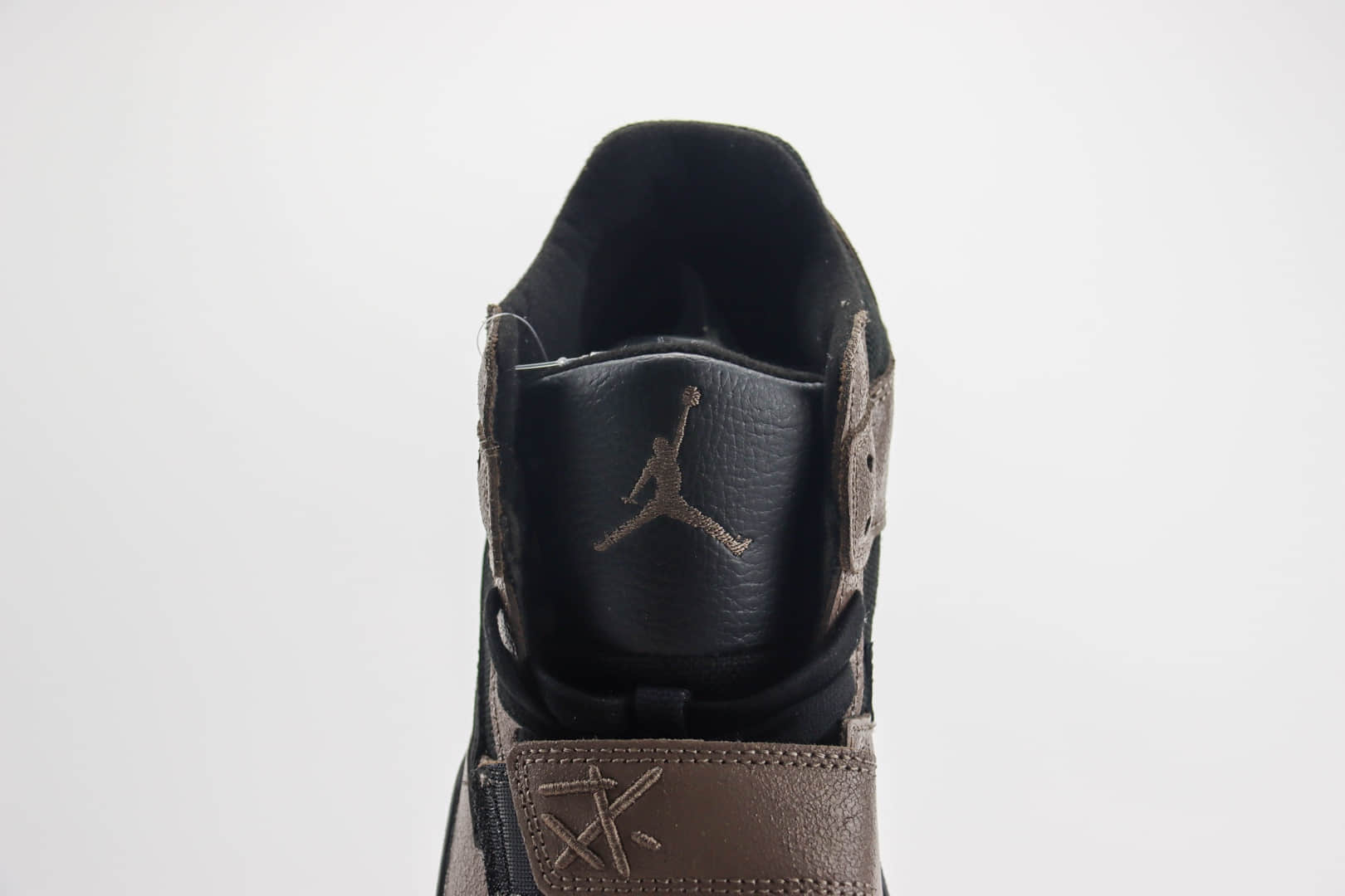 乔丹Travis Scott x Jordan Cut The Check TR纯原版本TS联名黑棕色倒勾篮球鞋 莆田复刻鞋货源 货号:FZ8117-102