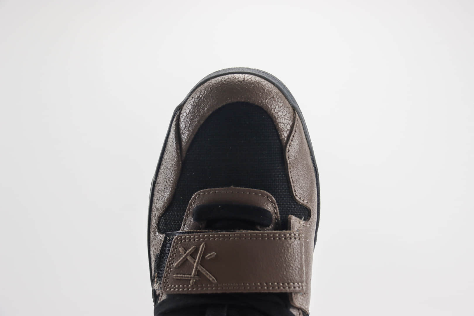 乔丹Travis Scott x Jordan Cut The Check TR纯原版本TS联名黑棕色倒勾篮球鞋 莆田复刻鞋货源 货号:FZ8117-102