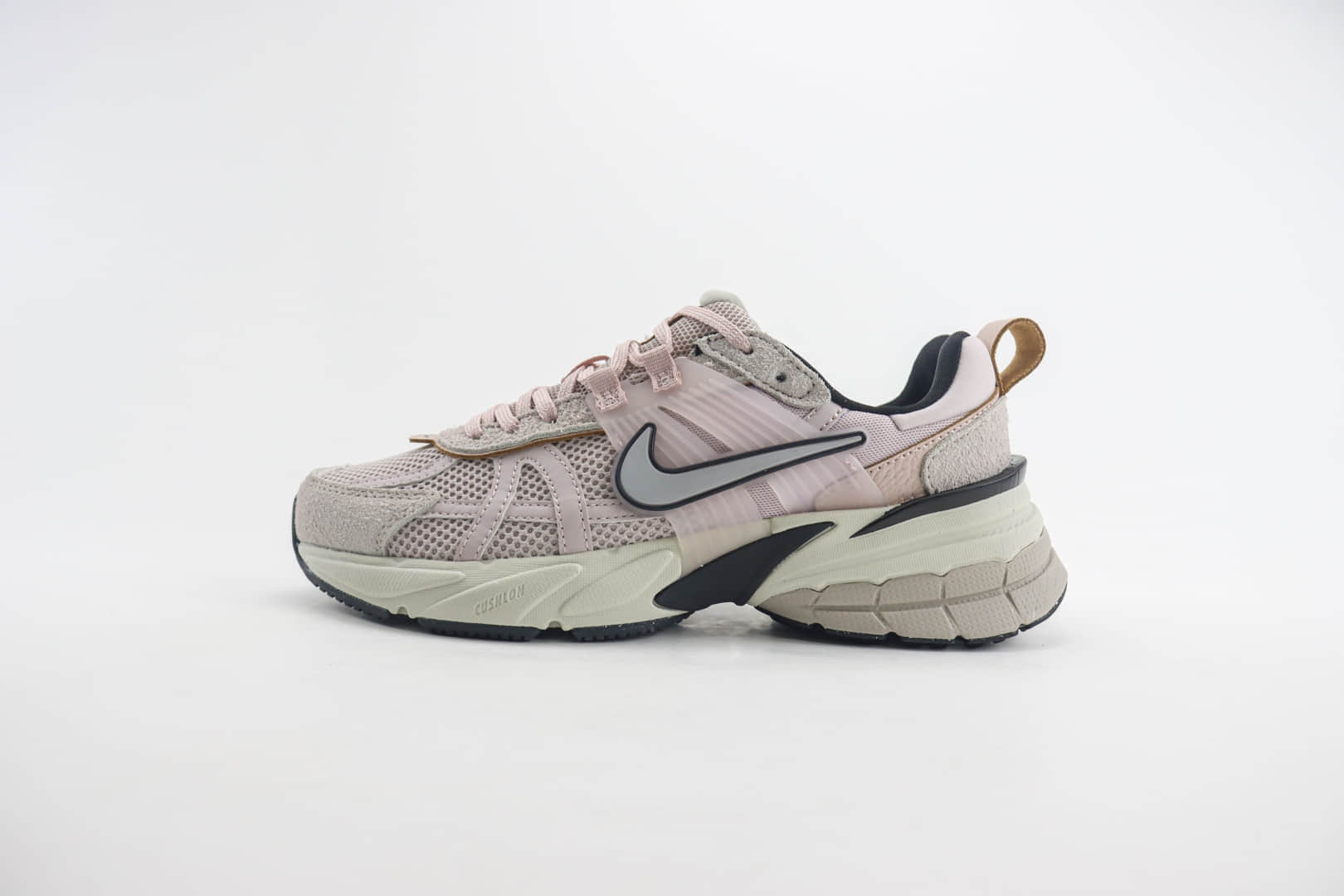 耐克Nike V2K Runtekk纯原版本V2K藕粉色复古跑鞋 莆田耐克代理 (ID:103496) - 图片1