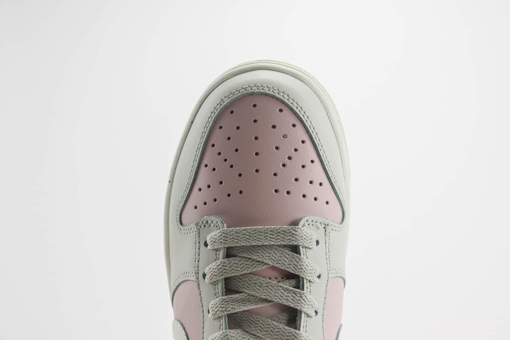 耐克Nike SB Dunk Low纯原版本低帮SB Dunk灰粉色滑板板鞋 莆田耐克工厂 货号:DD1873-001