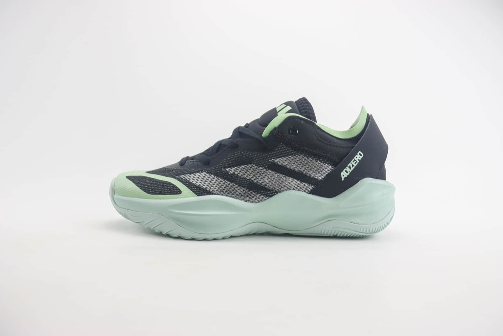 阿迪达斯adidas Adizero Select 2.0 Boost纯原版本黑绿色竞速跑鞋实战篮球鞋 莆田复刻鞋货源 货号:IE7870