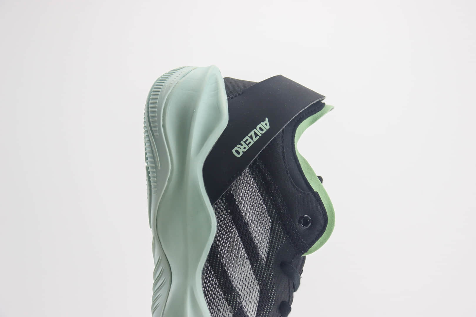 阿迪达斯adidas Adizero Select 2.0 Boost纯原版本黑绿色竞速跑鞋实战篮球鞋 莆田复刻鞋货源 货号:IE7870