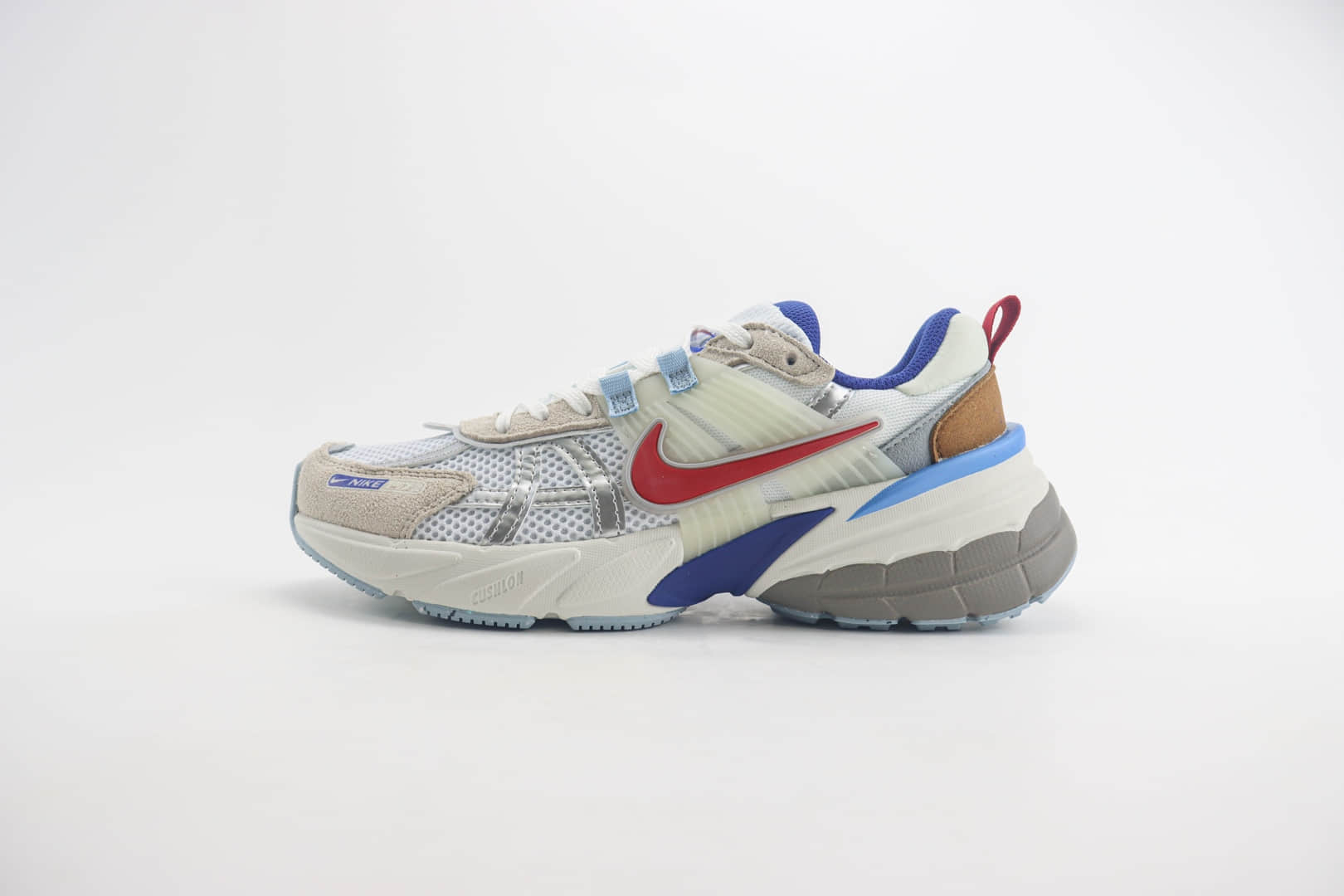 耐克Nike V2K Runtekk Run纯原版本V2K白红蓝复古跑鞋 莆田耐克批发 (ID:103749) - 图片1