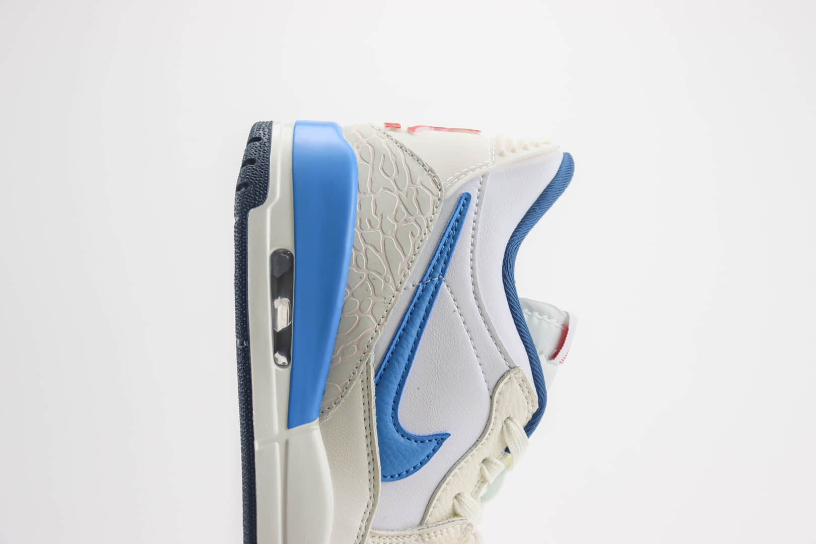 乔丹Air Jordan Legacy 312 Low纯原版本低帮AJ312鸳鸯白蓝红三合一篮球鞋 莆田AJ货源 货号:HM3709-141