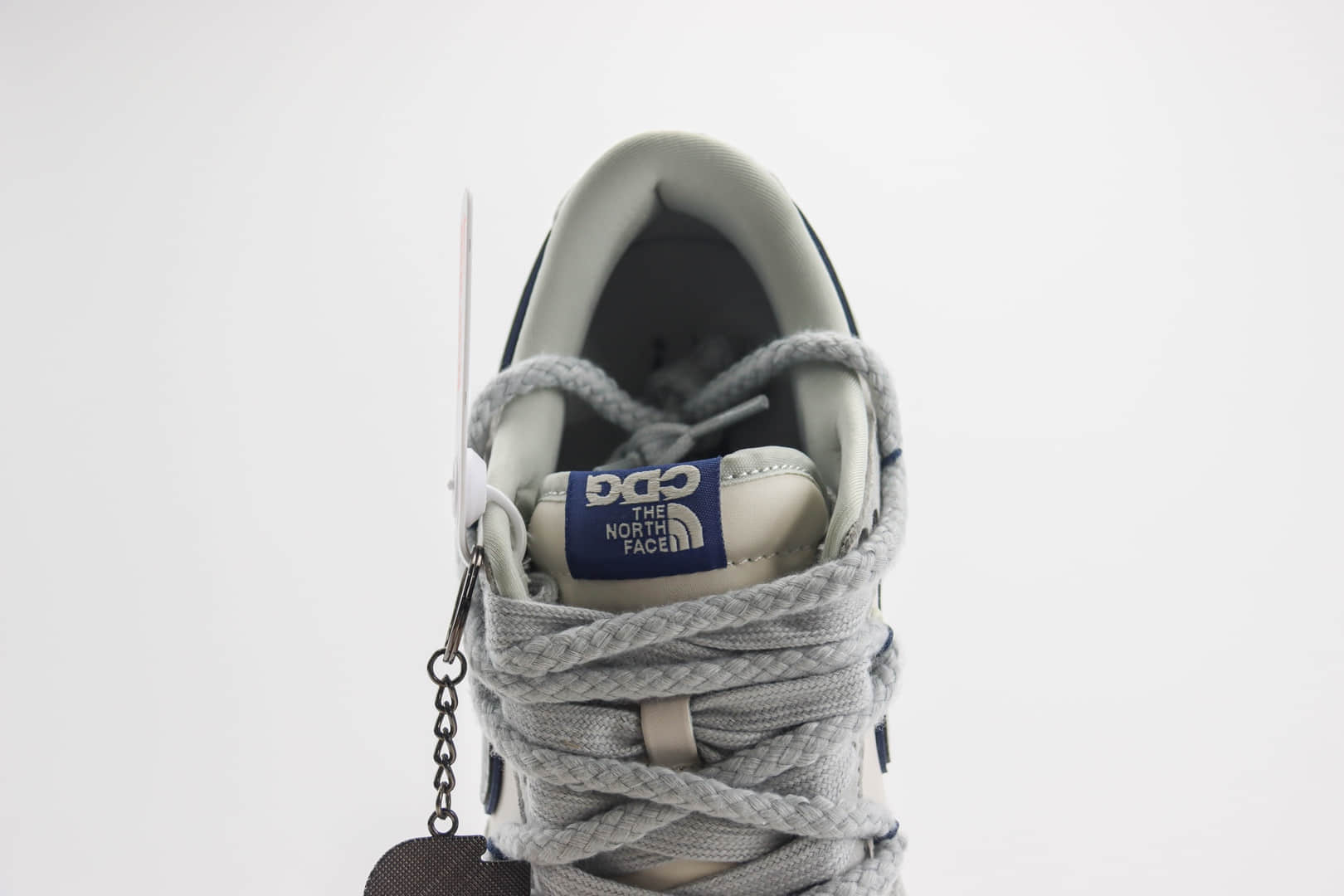 耐克Nike SB Dunk Low纯原版本北面联名灰白蓝解构绑带板鞋 莆田天花板Dunk 货号:XX2025-311