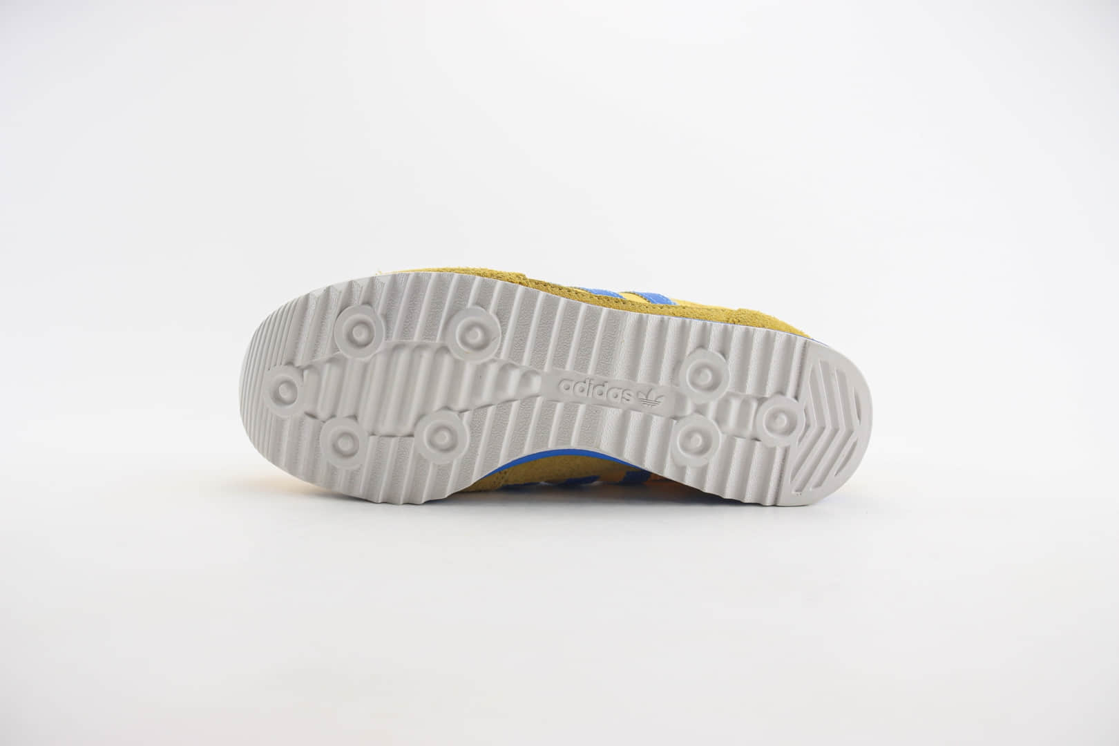 阿迪达斯adidas Originals SL 72 RS纯原版本黄蓝色复古慢跑鞋 莆田阿迪达斯工厂 货号:IE6526