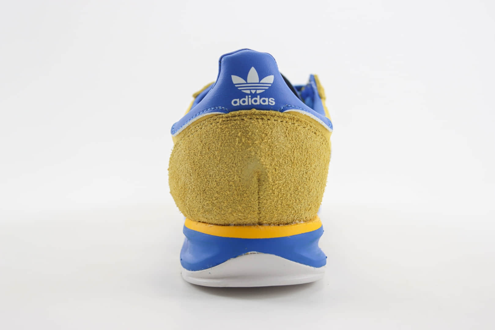 阿迪达斯adidas Originals SL 72 RS纯原版本黄蓝色复古慢跑鞋 莆田阿迪达斯工厂 货号:IE6526