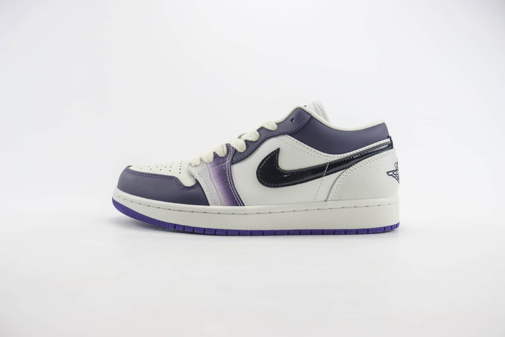 乔丹Air Jordan 1 Low纯原版本低帮AJ1白紫渐变板鞋 莆田AJ货源 货号:HF5759-101