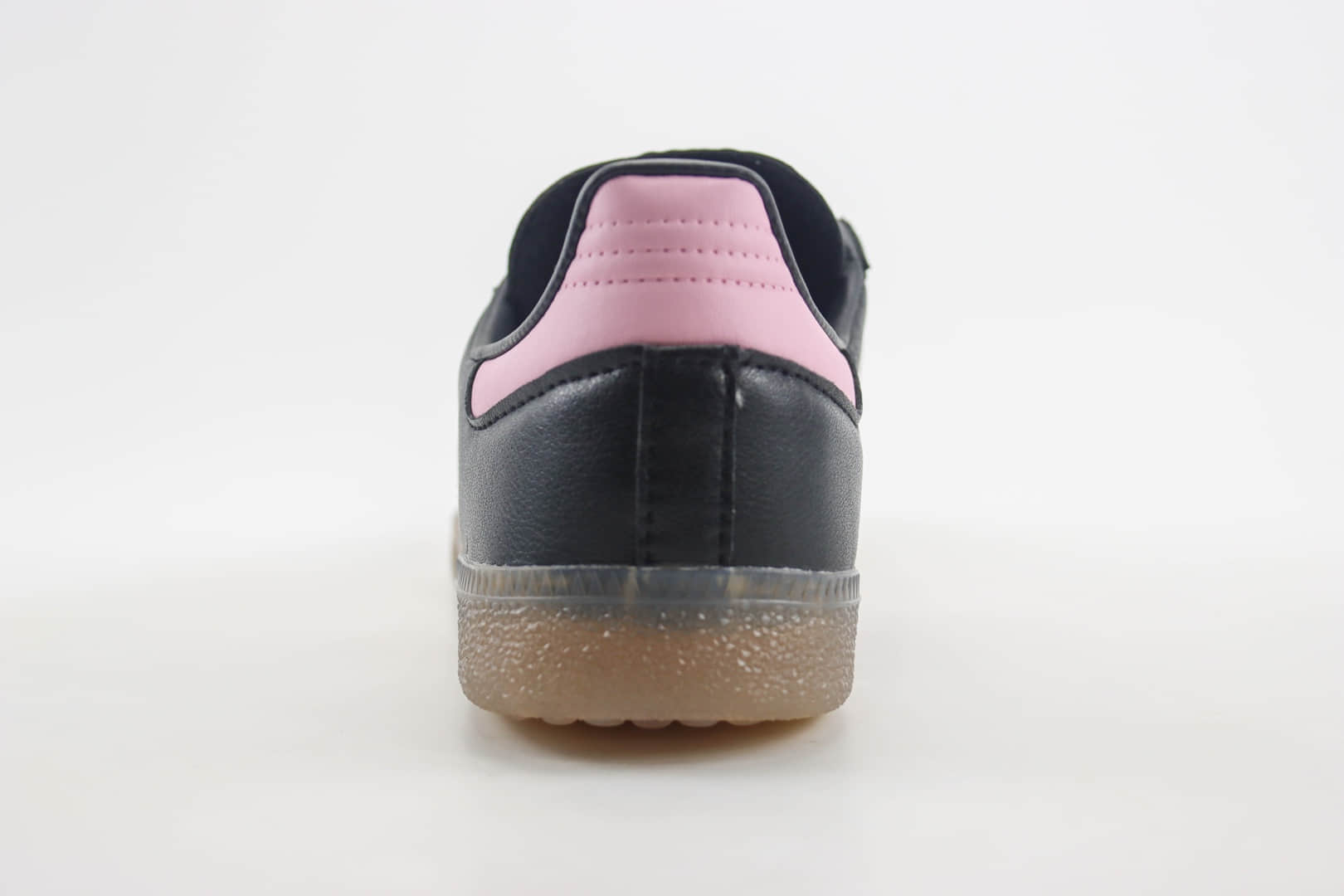 阿迪达斯adidas originals Samba纯原版本三叶草桑巴黑粉色板鞋 莆田阿迪达斯货源 货号:IH8157