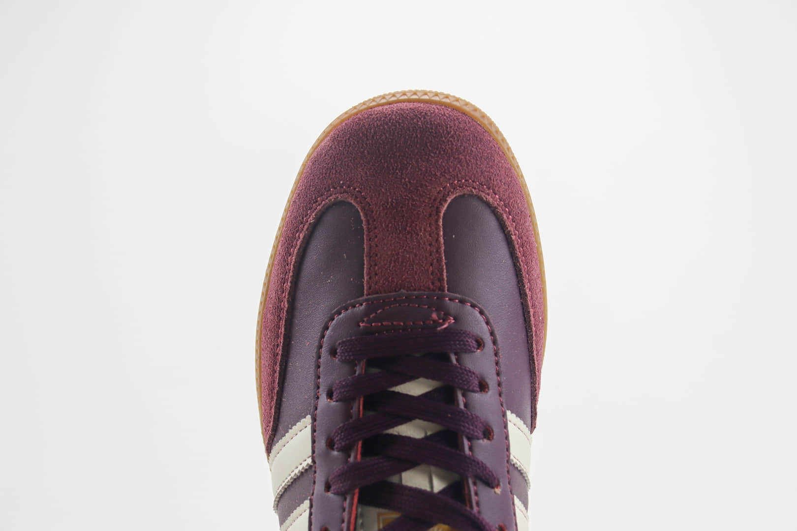 阿迪达斯adidas originals Samba纯原版本桑巴复古酒红板鞋 莆田阿迪达斯货源 货号:ID0477