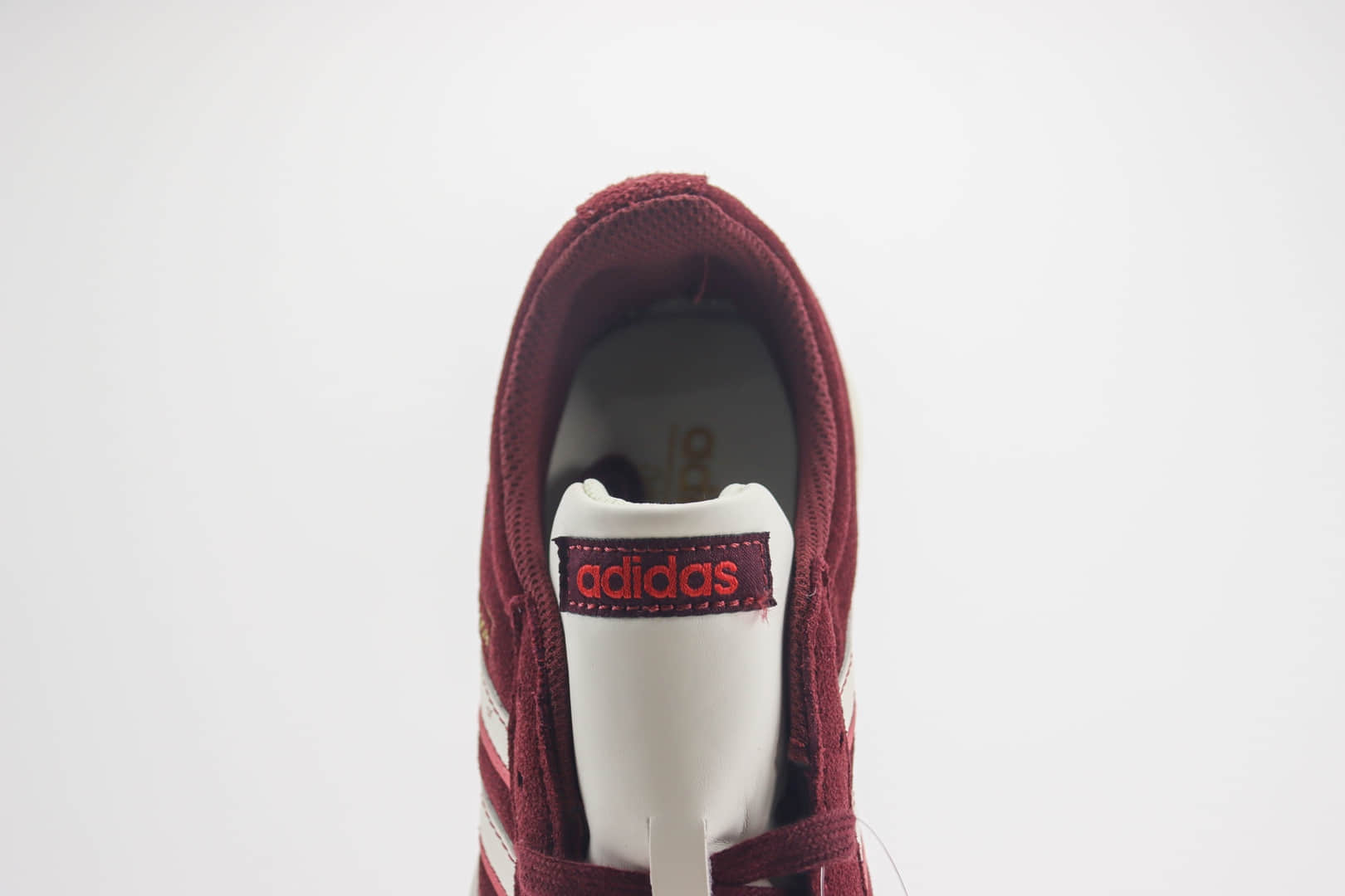 阿迪达斯adidas Neo VL Court 2.0纯原版本三叶草酒红白复古运动板鞋 莆田阿迪达斯货源 货号:IF7555